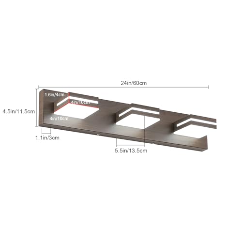 LED Modern Bathroom Vanity Light Fixtures (3 Count)