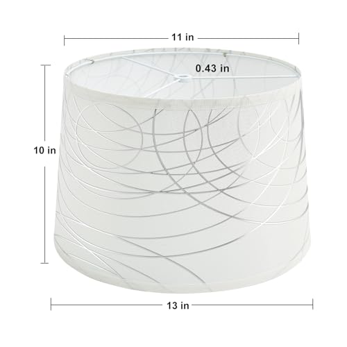 White Lampshades Set of 2 for Floor Lamp (2 Count)