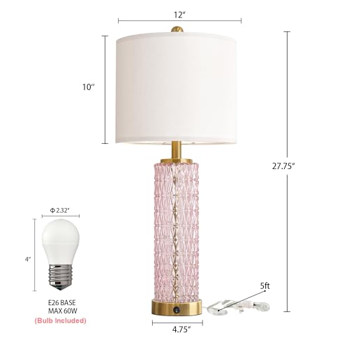 27.75" Modern Table Lamps Set of 2 (2 Count)