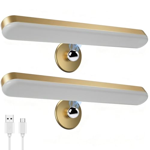 2 Pack Wireless Vanity Lights for Mirror (2 Count)