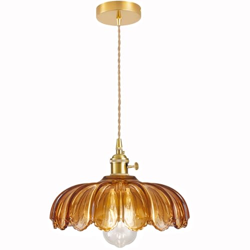 Glass Pendant Light Vintage Light Fixtures