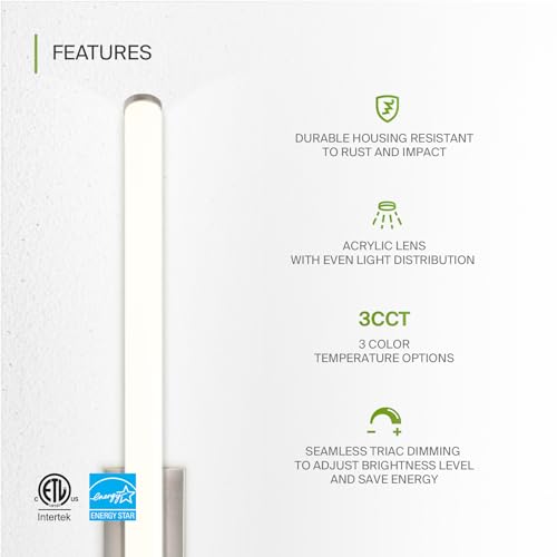 48" LED Linear Vanity Light Fixture