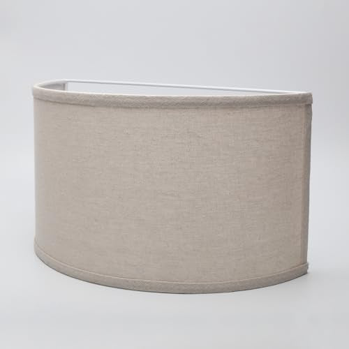 2 Light Double Lamp Semicircle Fabric Shades