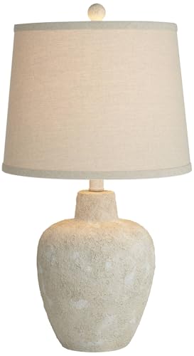 Romeo 23 1 2" High Table Lamps Set of 2 Distressed Earth Jar Farmhouse (2 Count)