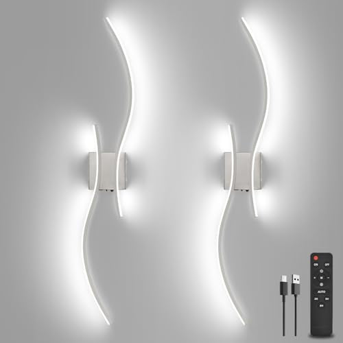 39" LED Battery Operated Wall Scones (2 Count)