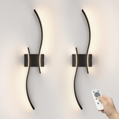 Battery Operated Wall Sconces Set of Two