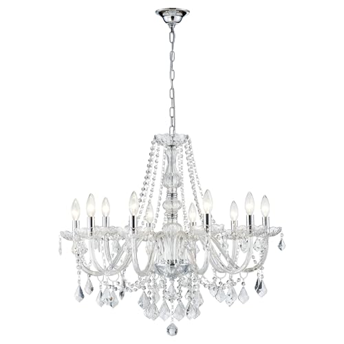 Large Crystal Chandelier
