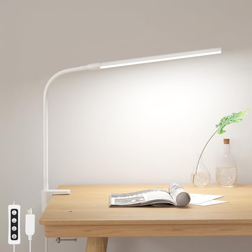 Small Desk Lamp with Clamp