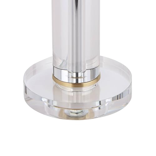 Alfred 30 1 2" Large Table Lamp Set of 2 Soft Brass Crystal Column (2 Count)