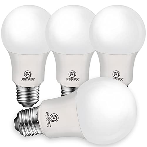 Energetic A19 Super Bright 75 Watt Equivalent Light Bulbs (4 Count)