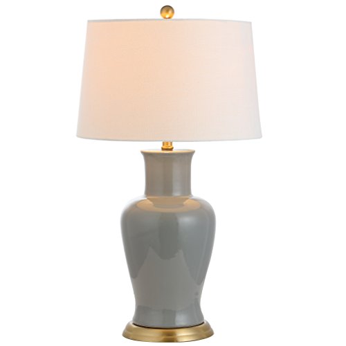 Julian Classic Ceramic Urn Metal LED Table Lamp 29"
