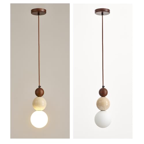 Modern Natural Stone Pendant Light