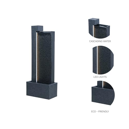39.76" H Outdoor Water Fountain Made with Eco