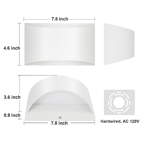 Modern LED Wall Sconces (2 Count)