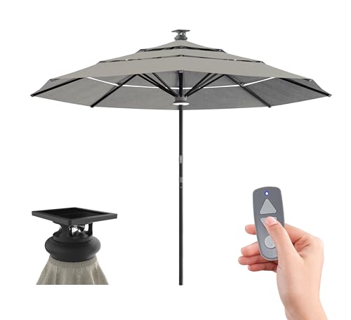 Height 2 Series 11t Motorized Patio Umbrella with Remote