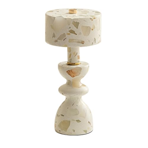 White Marble Touch Lamp
