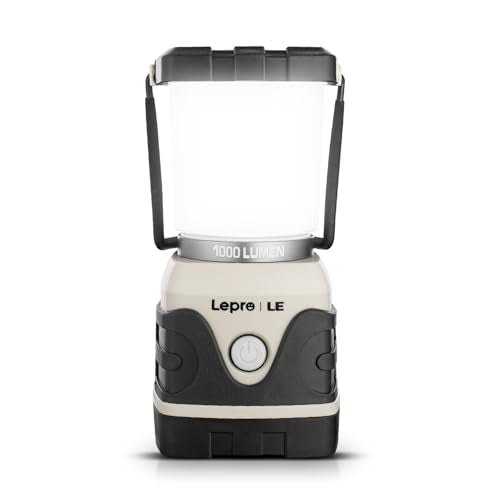 1000LM Battery Powered LED Camping Lantern with 4 Light Modes