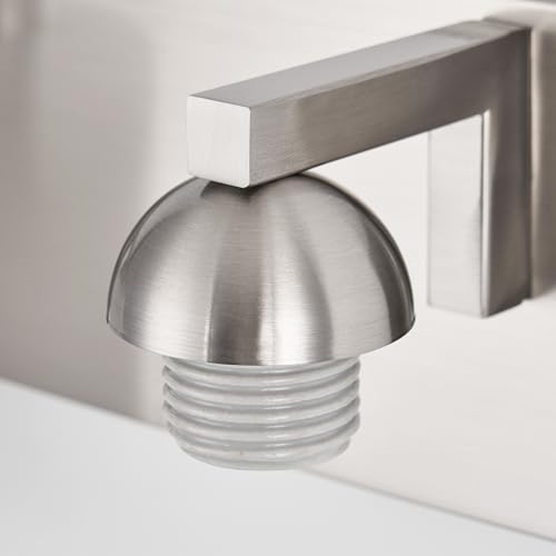 4 Light Brushed Nickel Bathroom Vanity Light with White Glass Shades