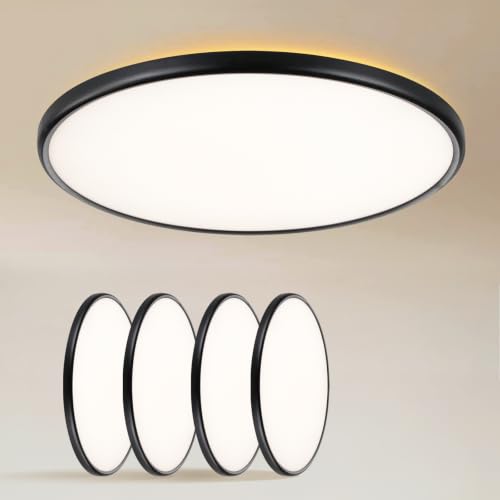 18" Flush Mount LED Ceiling Light (4 Count)