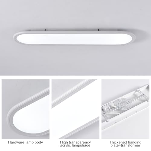 27.6 Inch Dimmable LED Linear Ceiling Light