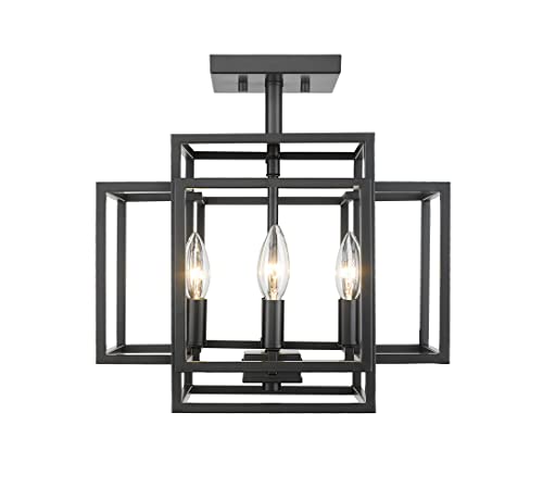 454SF MB Titania Semi Flush