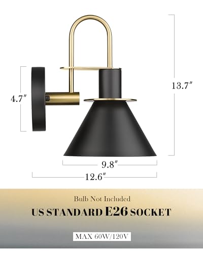 Black Wall Sconce