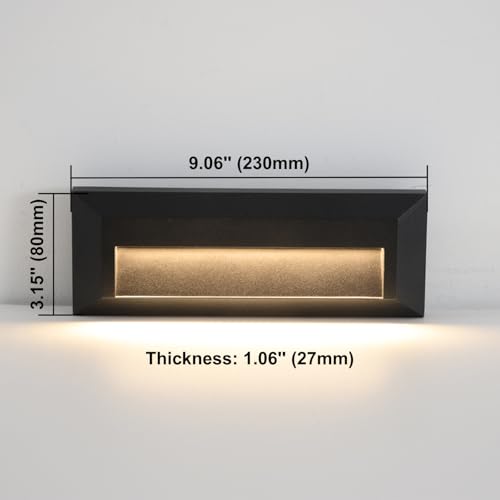 LED Outdoor Indoor Step Lights (3 Count)