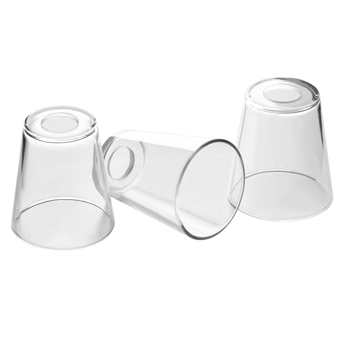 Fixture Replacement Clear Glass Shade (3 Count)