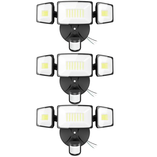 Motion Sensor Outdoor Lights (3 Count)