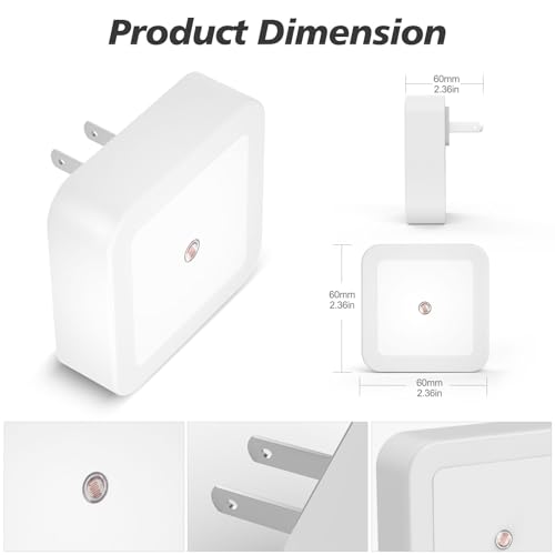 Night Light Night Lights Plug into Wall 8 (8 Count)