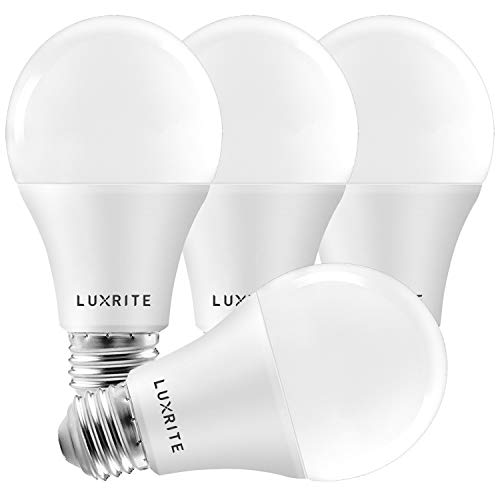 A19 LED Light Bulbs 100W Equivalent (4 Count)