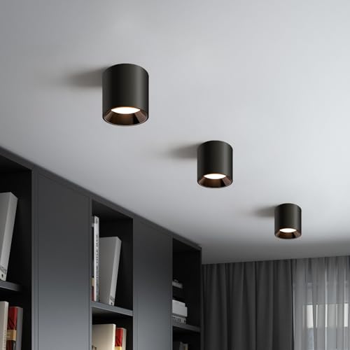 Modern LED Flush Mount Ceiling Light Fixtures for Hallway (3 Count)