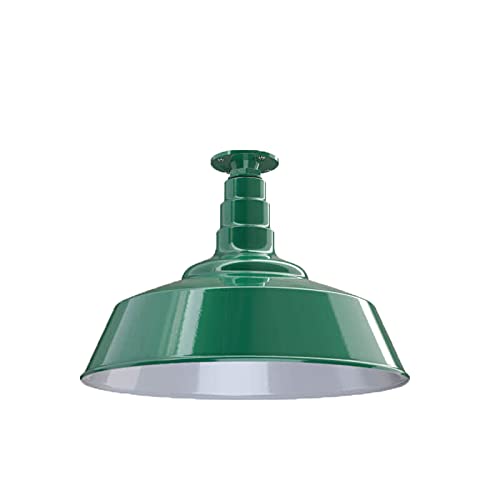 Industrial Pendant Light 20 Inch Extra Large Steel Warehouse Dome