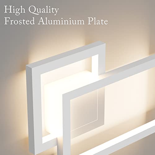 Modern Indoor Wall Sconce Aluminum Up and Down 20W LED Modern Wall Sconce for Indoor Living Room Bedroom Hallway