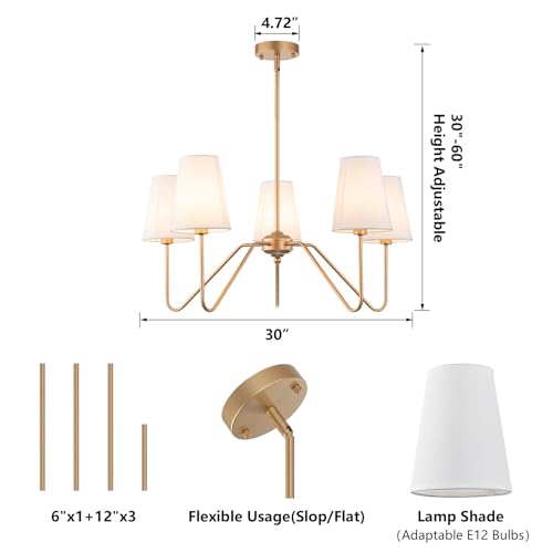 Brass Gold Chandeliers