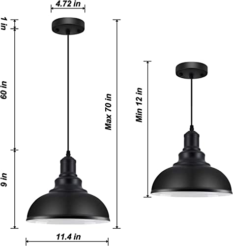 2PCS Pendant Lighting (2 Count)