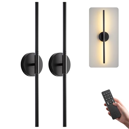 Battery Operated Wall Sconces Set of 2 (2 Count)