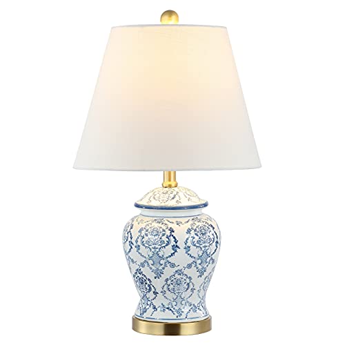 Juliana Chinoiserie Ceramic Urn Table Lamp 22.25"