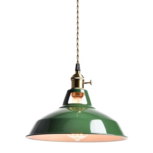 Macaron Green Pendant Lights Metal Barn Kitchen Island Pendant Light