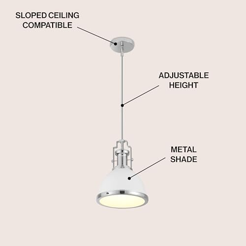 Homer Industrial Dome Pendant 10"