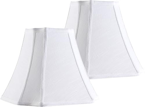 Medium Square Lamp Shades for Table Lamps Set of 2 (2 Count)