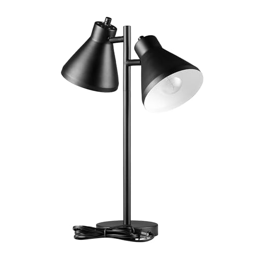 18" 2 Light Desk Lamp
