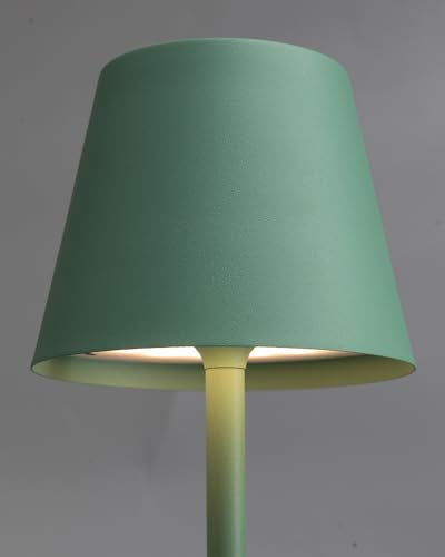 2 Pack Cordless Green Table Lamps (2 Count)
