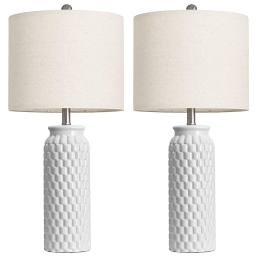 27" Ceramic Table Lamps Set of 2 (2 Count)