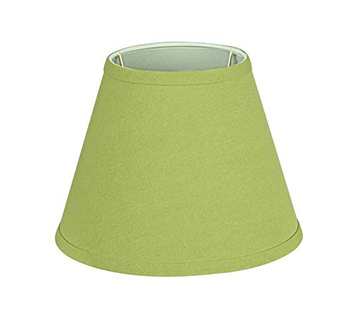58905A Transitional Hardback Empire Shape UNO Construction Lamp Shade in Lime Green