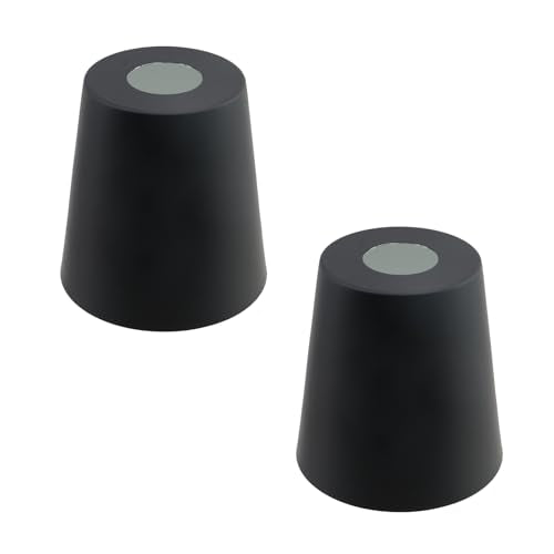 2PCS Black Barrel Metal Lampshade (2 Count)