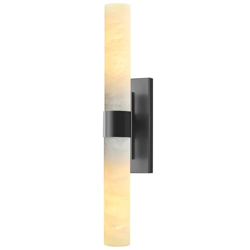 Natural Alabaster Wall Sconce