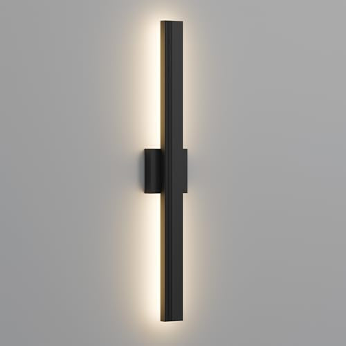 Aluminum 32 in Long Outdoor Wall Light Fixture