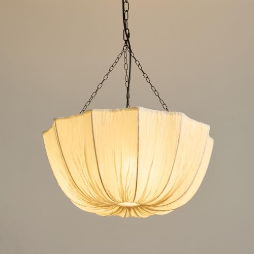 Lantern Fabric Pendant Light