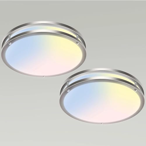 13 Inch Flush Mount Ceiling Lights (2 Count)